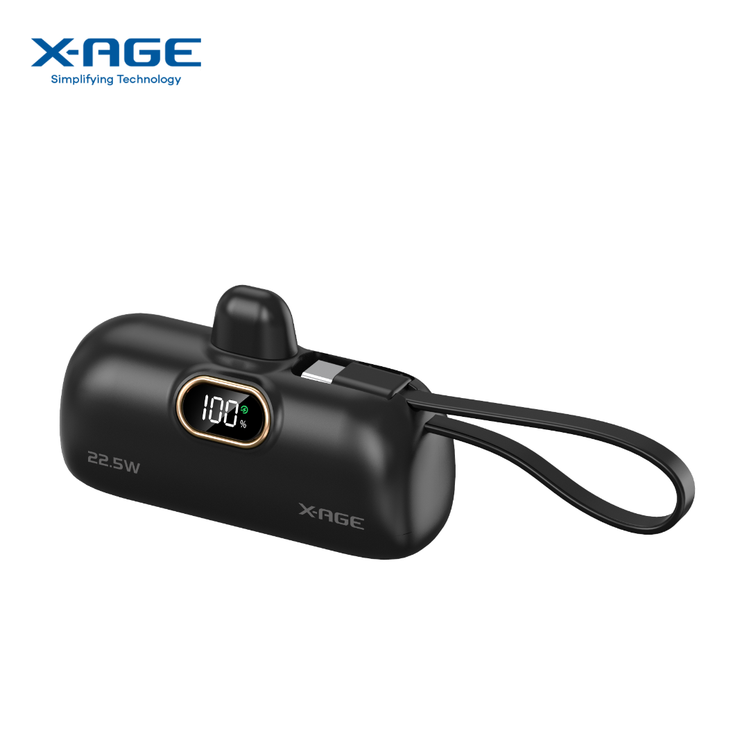 X-AGE ConvE Capsule 5000mAh Powerbank – 22.5W Fast Charging 2