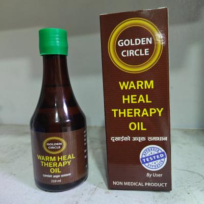 Golden Circle Warm Therapy Pain Relief Oil 220 ML
