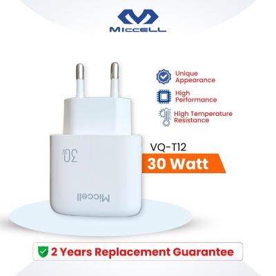 𝟏𝟎𝟎% 𝐎𝐫𝐢𝐠𝐢𝐧𝐚𝐥 𝐌𝐢𝐜𝐜𝐞𝐥𝐥 𝐕𝐐-𝐓𝟏𝟐 𝟑𝟎𝐖 𝐅𝐚𝐬𝐭 𝐂𝐡𝐚𝐫𝐠𝐞𝐫 (𝐢𝐏𝐡𝐨𝐧𝐞 / 𝐓𝐲𝐩𝐞-𝐂)