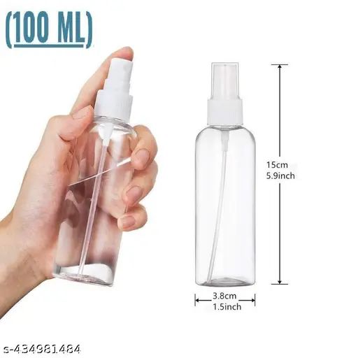 10 Pcs Travel Bottle Spray Bottle Refillable 100 ML Bottle Refillable Bottle With Spray Mist Spray Easy Spray 0