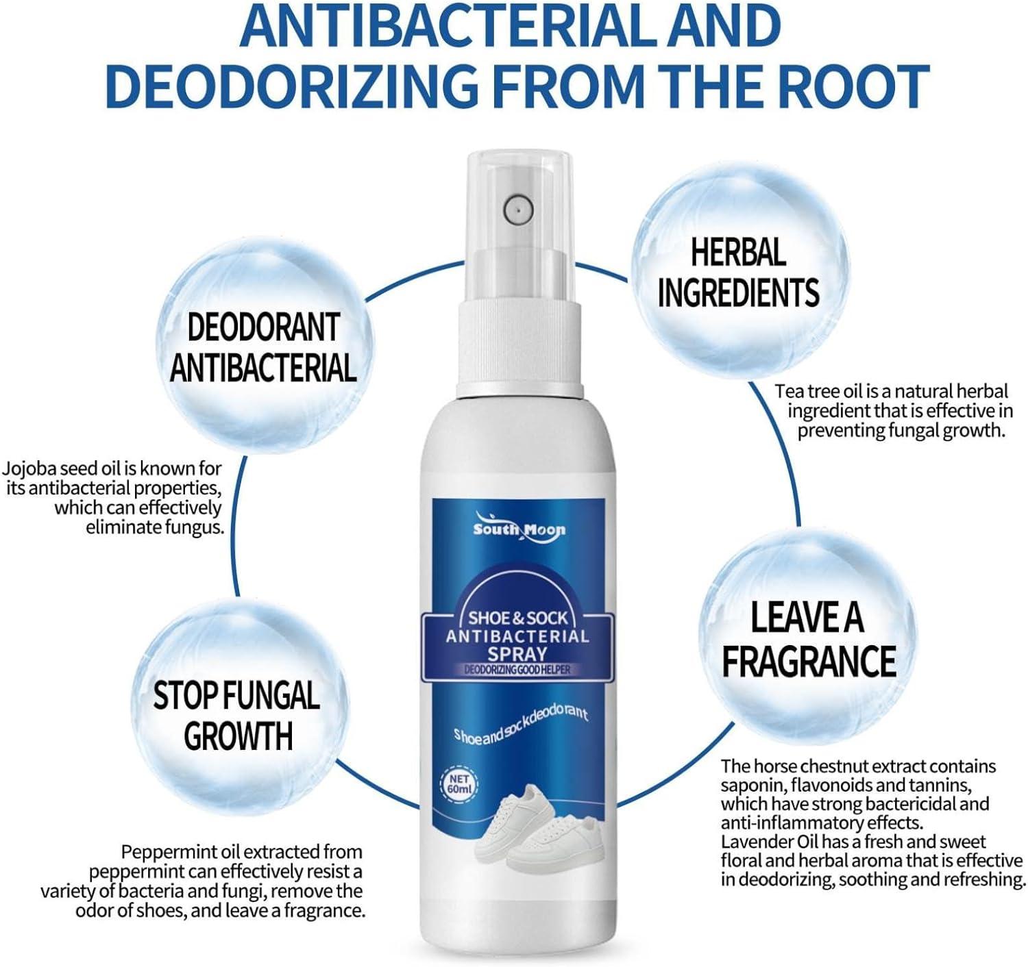 3 Pcs Shoe Deodorant Shoe Deodorizer & Shoe Spray 3